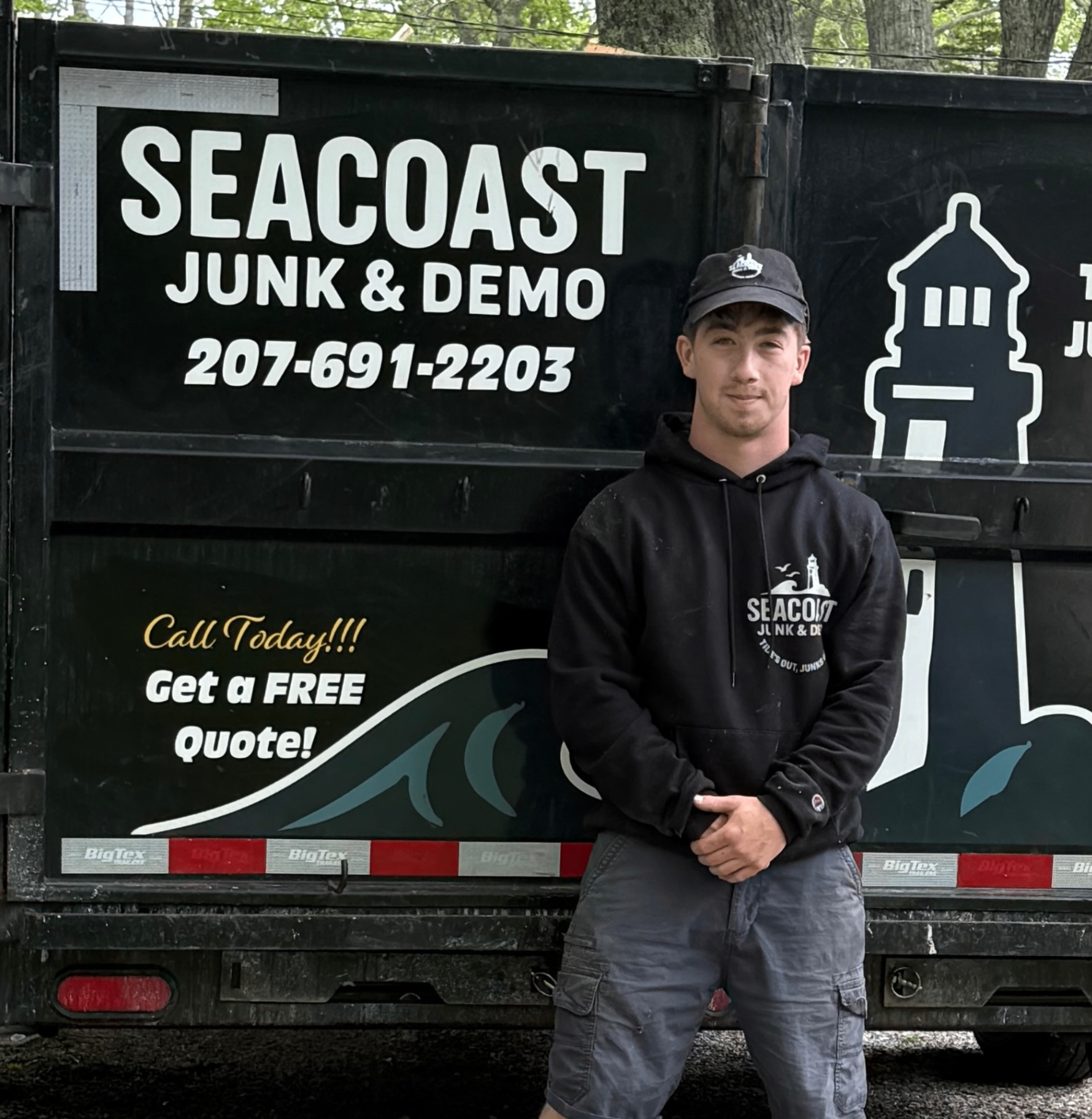 Zachary and the Seacoast Junk & Demo crew